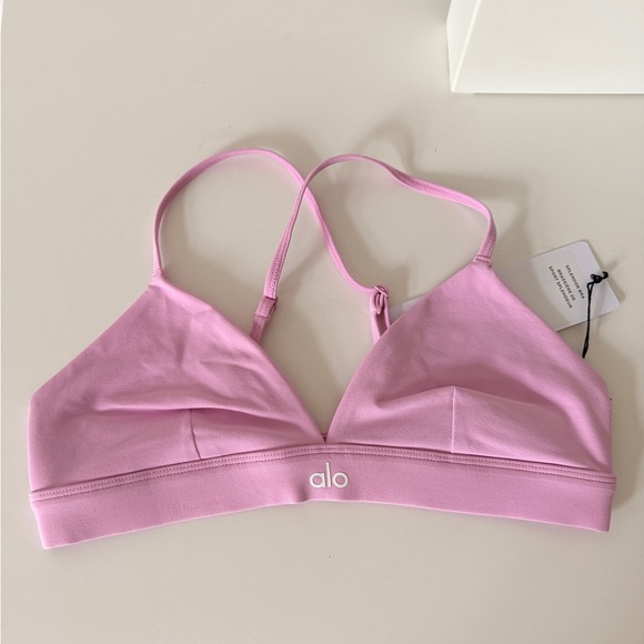 NWT Alo Splendor Bra - Candy Heart Pink Limited M - Picture 7 of 7